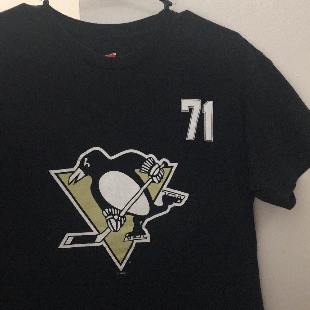 NHL (Pittsburgh Penguins) - #71 Evgeni Malkin Tee